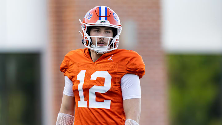 Georgia Tech transfer Aaron Philo is competing to be Florida's starting quarterback.