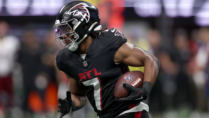 Atlanta Falcons running back Bijan Robinson 