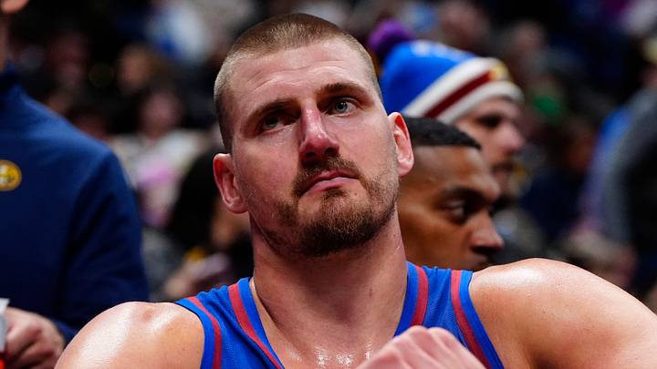 Oct 26, 2026; Denver, Colorado, USA; Denver Nuggets center Nikola Jokic (15) on the bench in the second half against the Golden State Warriors at Ball Arena. Mandatory Credit: Ron Chenoy-Imagn Images Oct 26, 2026; Denver, Colorado, USA; Denver Nuggets center Nikola Jokic (15) on the bench in the second half against the Golden State Warriors at Ball Arena. Mandatory Credit: Ron Chenoy-Imagn Images