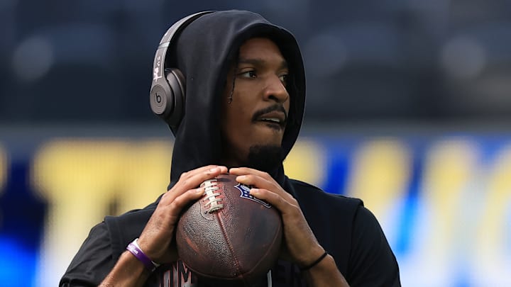 Washington Commanders quarterback Jayden Daniels