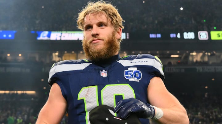 Seattle Seahawks WR Cooper Kupp leaves the field after defeating the Los Angeles Rams in the 2026 NFC Championship Game.