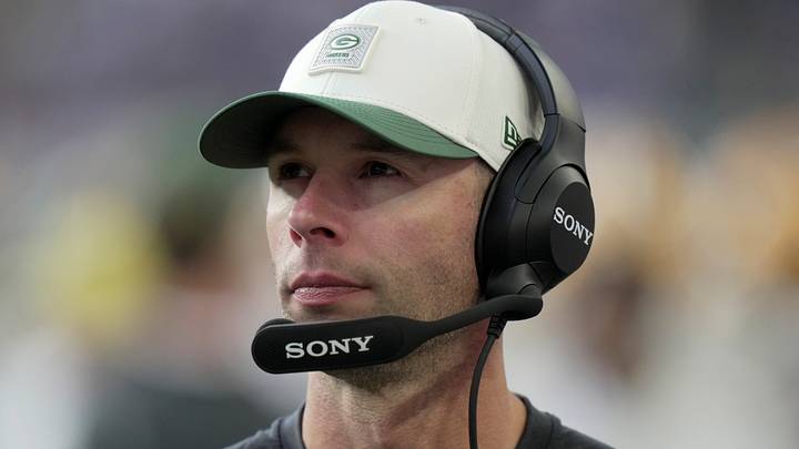 Green Bay Packers defensive coordinator Jonathan Gannon Green Bay Packers defensive coordinator Jonathan Gannon