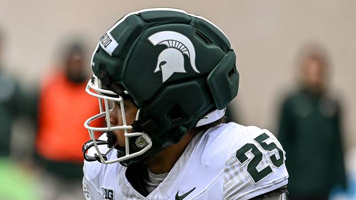 Michigan State's Jace Clarizio runs the ball during the football Spring Showcase on Saturday, April 18, 2026, at Spartan Stadium in East Lansing. Michigan State's Jace Clarizio runs the ball during the football Spring Showcase on Saturday, April 18, 2026, at Spartan Stadium in East Lansing.
