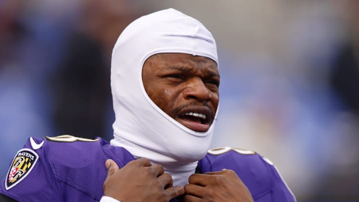 Baltimore Ravens quarterback Lamar Jackson