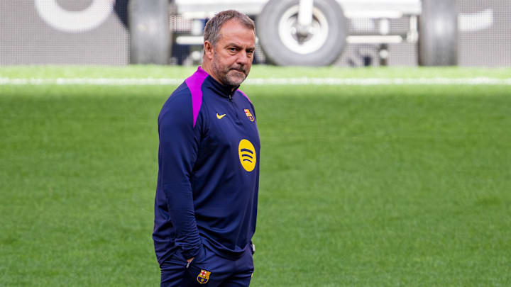 Hansi Flick im Training