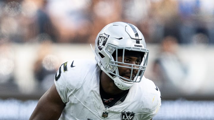 Las Vegas Raiders LB Divine Deablo.