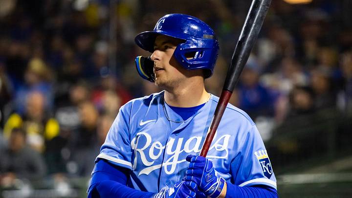 Kansas City Royals outfielder Gavin Cross