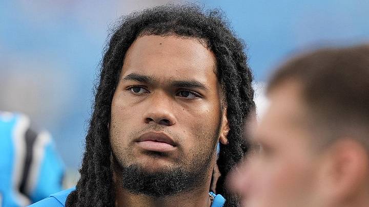 Carolina Panthers running back Jonathon Brooks Carolina Panthers running back Jonathon Brooks