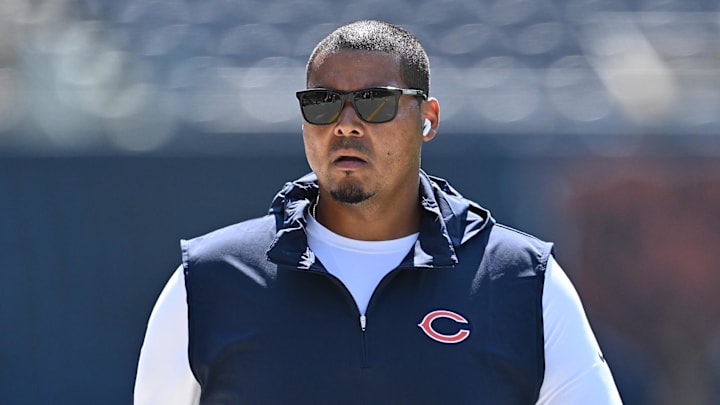 Chicago Bears general manager Ryan Poles Chicago Bears general manager Ryan Poles