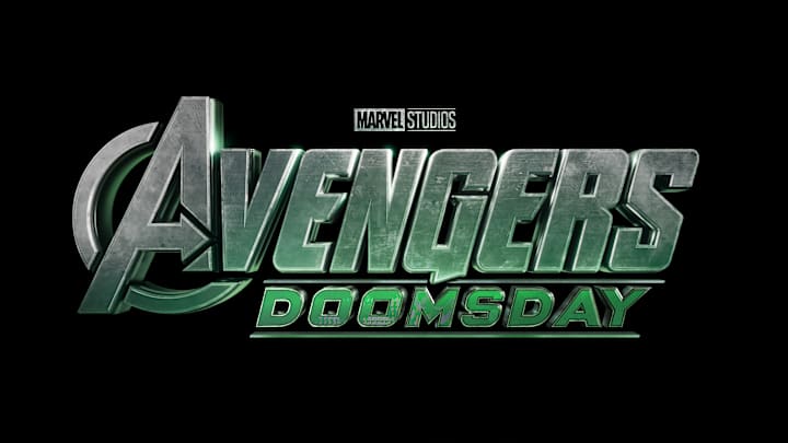 The official logo for Marvel Studios' Avengers: Doomsday. The official logo for Marvel Studios' Avengers: Doomsday.