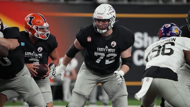 Theo Benedet was a player who stood out to the Bears at the East-West Shrine Bowl but not enough for them or anyone to draft.