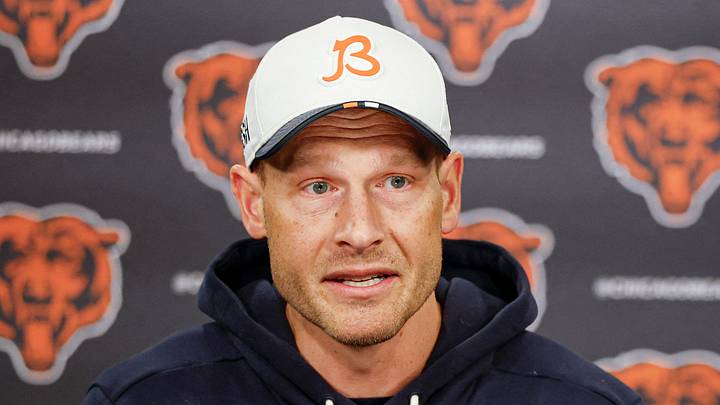 Chicago Bears head coach Ben Johnson