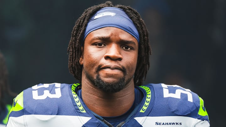 Seattle Seahawks linebacker Boye Mafe Seattle Seahawks linebacker Boye Mafe