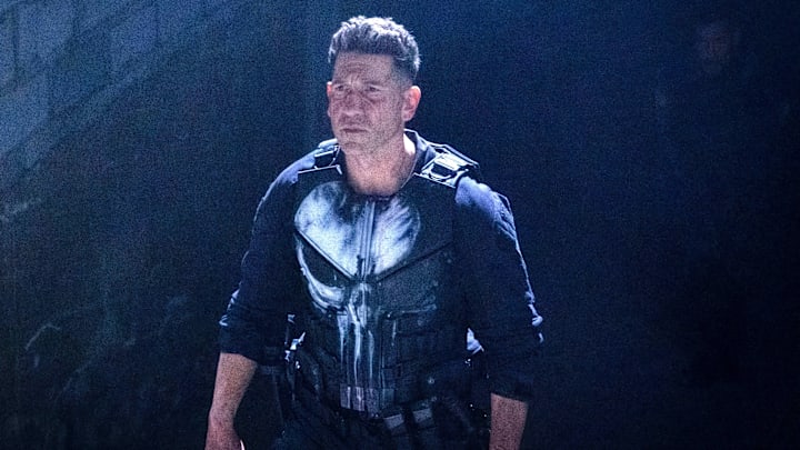 Frank Castle/The Punisher (Jon Bernthal) in Marvel Television's DAREDEVIL: BORN AGAIN, exclusively on Disney+. 