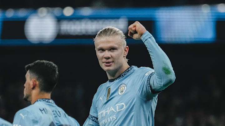 Erling Haaland scored his 14th goal of the Premier League season at the weekend.