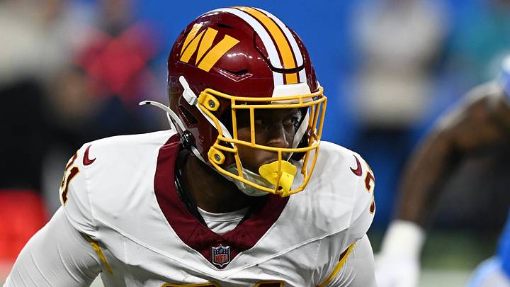 Washington Commanders running back Kaytron Allen Washington Commanders running back Kaytron Allen