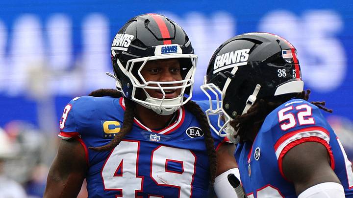 New York Giants linebacker Tremaine Edmunds