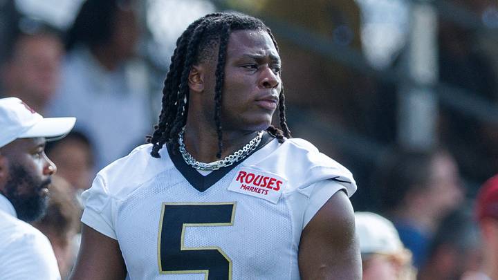 New Orleans Saints running back Kendre Miller