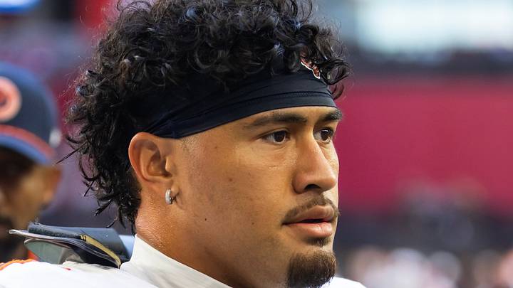 Chicago Bears linebacker Noah Sewell 