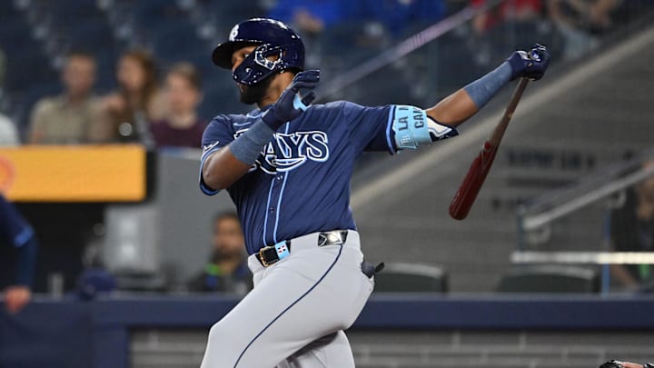 Tampa Bay's Junior Caminero and his teammates were off their game Friday night in an ugly 9-4 loss to the Miami Marlins. Tampa Bay's Junior Caminero and his teammates were off their game Friday night in an ugly 9-4 loss to the Miami Marlins.