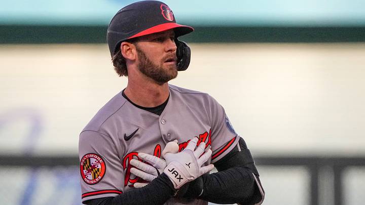 Baltimore Orioles left fielder Taylor Ward Baltimore Orioles left fielder Taylor Ward