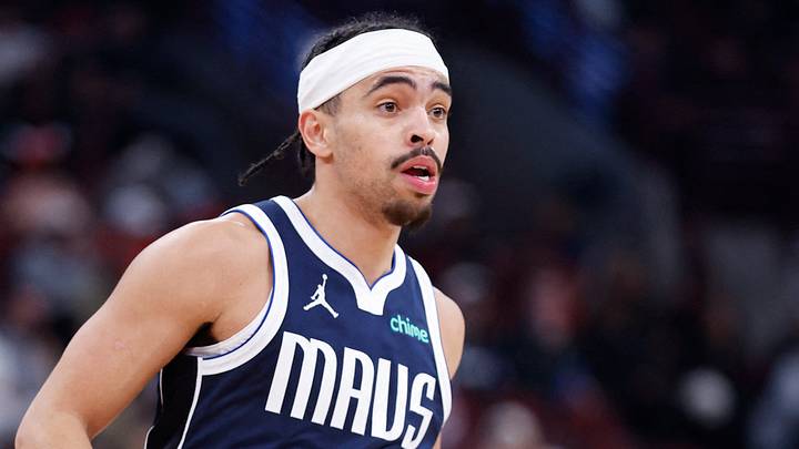 Jan 10, 2026; Chicago, Illinois, USA; Dallas Mavericks guard Ryan Nembhard (9) brings the ball up court against the Chicago Bulls during the second half at United Center. Mandatory Credit: Kamil Krzaczynski-Imagn Images Jan 10, 2026; Chicago, Illinois, USA; Dallas Mavericks guard Ryan Nembhard (9) brings the ball up court against the Chicago Bulls during the second half at United Center. Mandatory Credit: Kamil Krzaczynski-Imagn Images