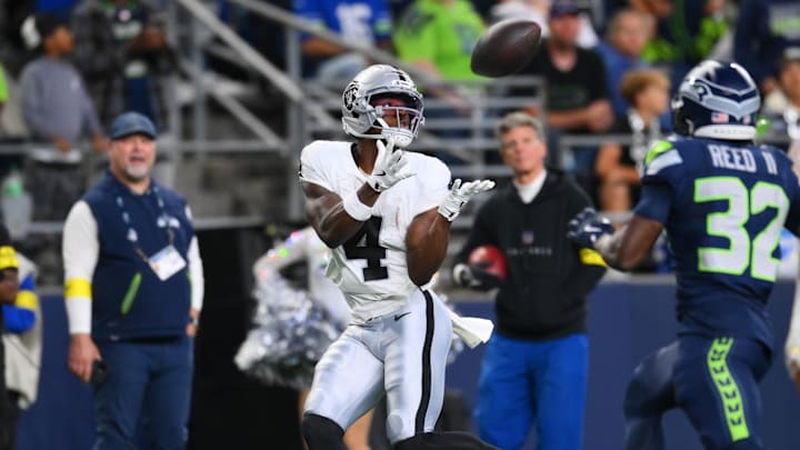 Former Auburn Tigers wide receiver Shedrick Jackson had a big night for the Las Vegas Raiders against the Seattle Seahawks.
