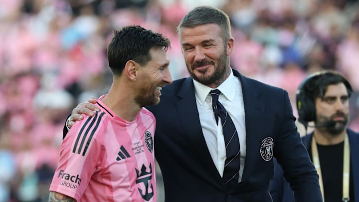 L. Messi et D. Beckham - Inter Miami