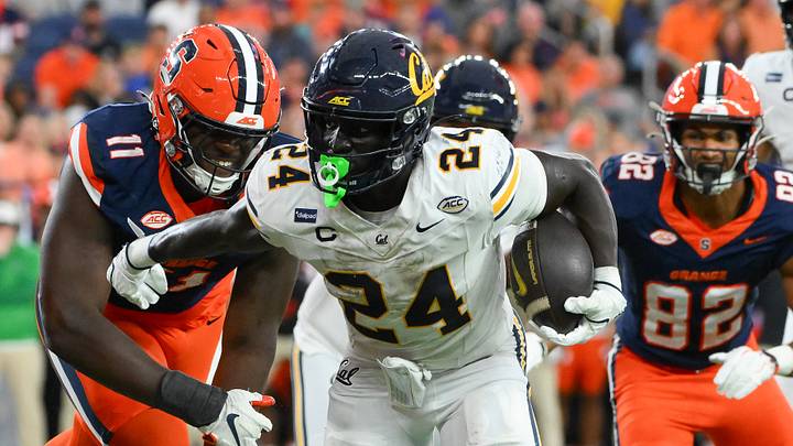 Cal running back Adam Mohammed Cal running back Adam Mohammed