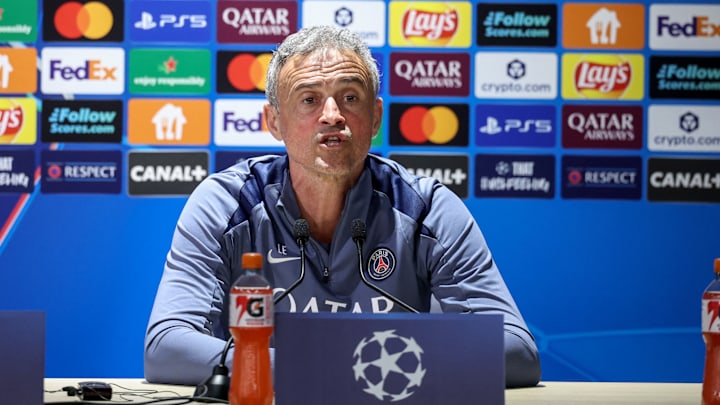 Luis Enrique, entraineur du PSG