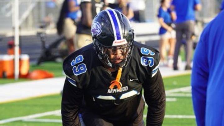 Armwood defensive lineman Errol Demontagnac III is committed to Nebraska. The senior recorded 12 tackles, five tackles for loss and two sacks in the Hawks’ 56-0 Week 6 win over Plant. Armwood defensive lineman Errol Demontagnac III is committed to Nebraska. The senior recorded 12 tackles, five tackles for loss and two sacks in the Hawks’ 56-0 Week 6 win over Plant.