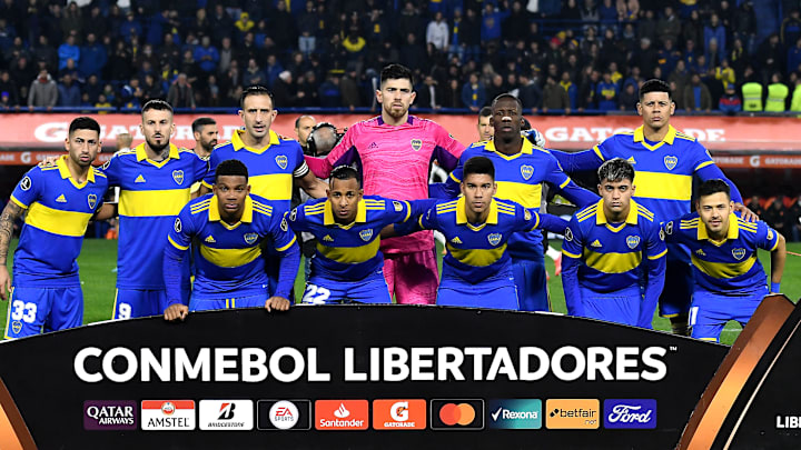 Boca Juniors frente a Corinthians por octavos de final de la Libertadores.