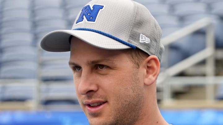 Detroit Lions quarterback Jared Goff (16) during NFC Practice for the Pro Bowl Games 