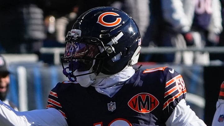 Chicago Bears wide receiver Luther Burden III Chicago Bears wide receiver Luther Burden III