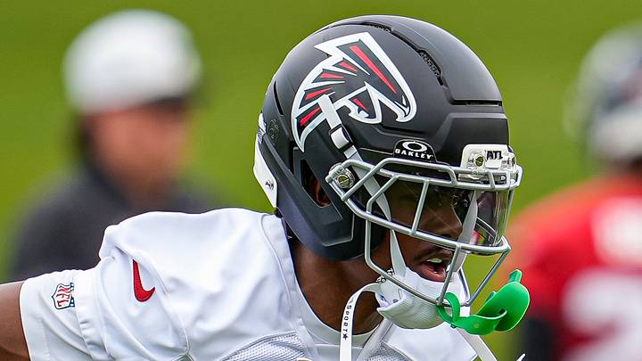 Atlanta Falcons wide receiver Jahan Dotson