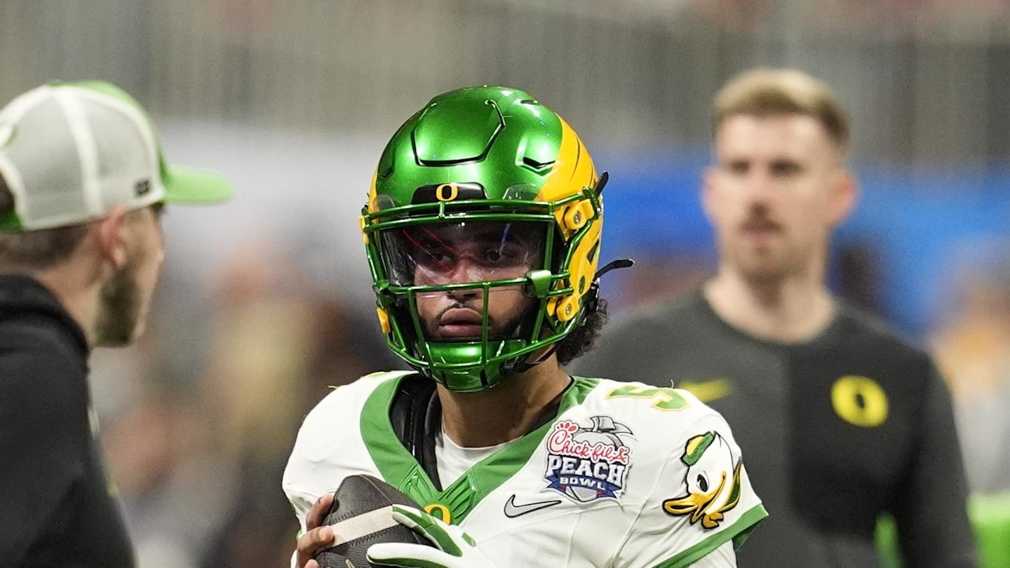 What Oregon's Peach Bowl Loss Means For Quarterback Dante Moore's NFL Future