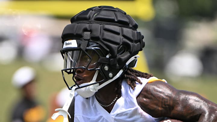 Pittsburgh Steelers running back Kaleb Johnson