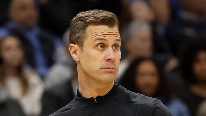 Mar 27, 2026; Washington, DC, USA; Duke Blue Devils head coach Jon Scheyer reacts in the first half during a Sweet Sixteen game of the East Regional of the men's 2026 NCAA Tournament at Capital One Arena. Mandatory Credit: Geoff Burke-Imagn Images Mar 27, 2026; Washington, DC, USA; Duke Blue Devils head coach Jon Scheyer reacts in the first half during a Sweet Sixteen game of the East Regional of the men's 2026 NCAA Tournament at Capital One Arena. Mandatory Credit: Geoff Burke-Imagn Images