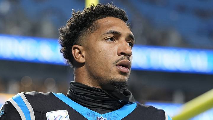 Carolina Panthers running back Chuba Hubbard