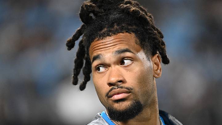 Carolina Panthers running back Jonathon Brooks Carolina Panthers running back Jonathon Brooks