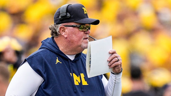 Michigan defensive coordinator Wink Martindale could be on the move as two NFL teams are interested, according to a report. Michigan defensive coordinator Wink Martindale could be on the move as two NFL teams are interested, according to a report.