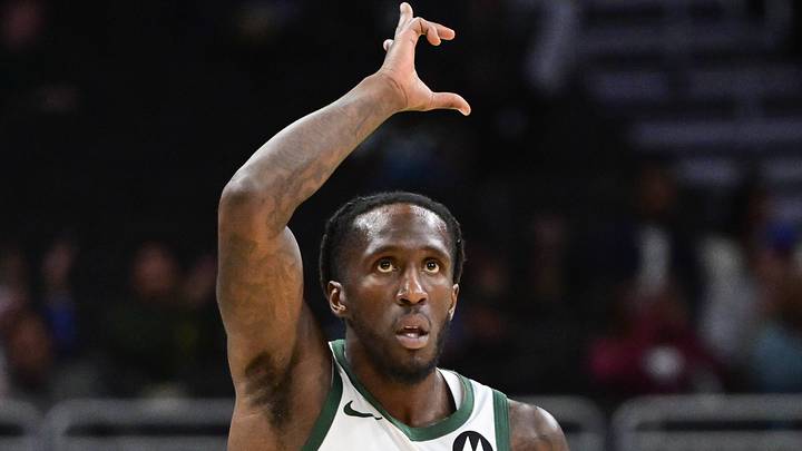 Oct 9, 2025; Milwaukee, Wisconsin, USA; Milwaukee Bucks guard Taurean Prince (12) reacts after scoring a basket in the 3rd quarter against the Detroit Pistons at Fiserv Forum. Mandatory Credit: Benny Sieu-Imagn Images Oct 9, 2025; Milwaukee, Wisconsin, USA; Milwaukee Bucks guard Taurean Prince (12) reacts after scoring a basket in the 3rd quarter against the Detroit Pistons at Fiserv Forum. Mandatory Credit: Benny Sieu-Imagn Images