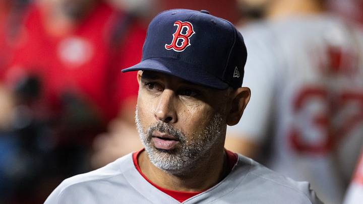Former Boston Red Sox manager Alex Cora. Former Boston Red Sox manager Alex Cora.