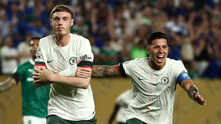 Cole Palmer (left) led Chelsea’s victory vs. Palmeiras.