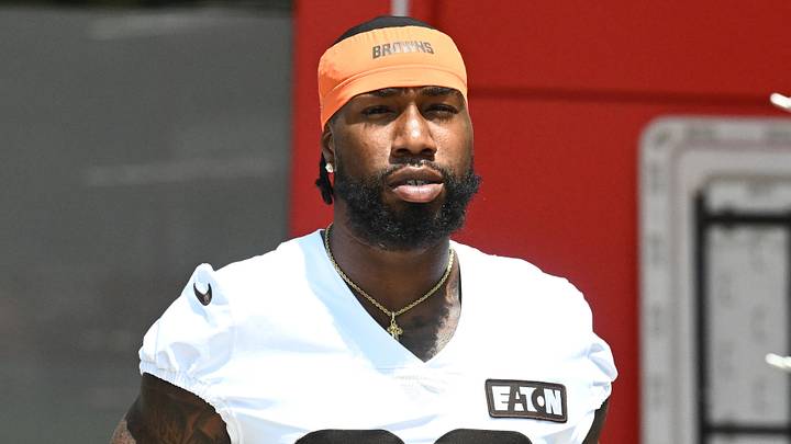 Jul 29, 2026; Berea, OH, USA; Cleveland Browns wide receiver Malachi Corley (83) Credit: Ken Blaze-Imagn Images