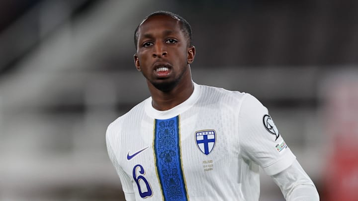 Glen Kamara of Finland seen during European World Cup...