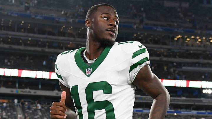 New York Jets wide receiver Tyler Johnson New York Jets wide receiver Tyler Johnson