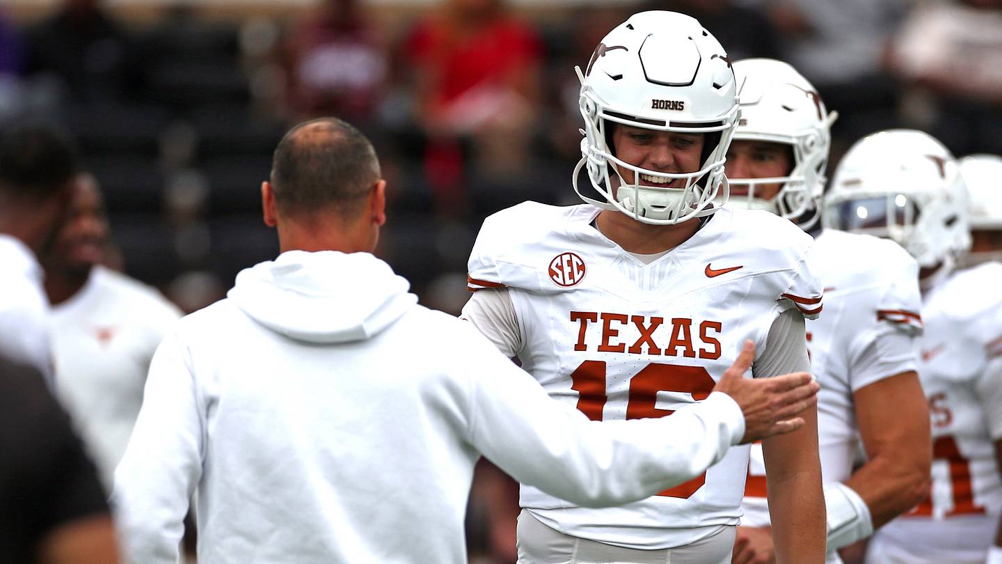 Steve Sarkisian Shuts Down Growing Concern About Arch Manning's Fall Camp