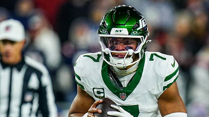 Former New York Jets quarterback Justin Fields Former New York Jets quarterback Justin Fields
