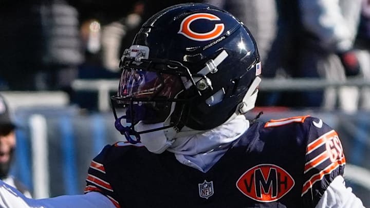 Chicago Bears wide receiver Luther Burden 